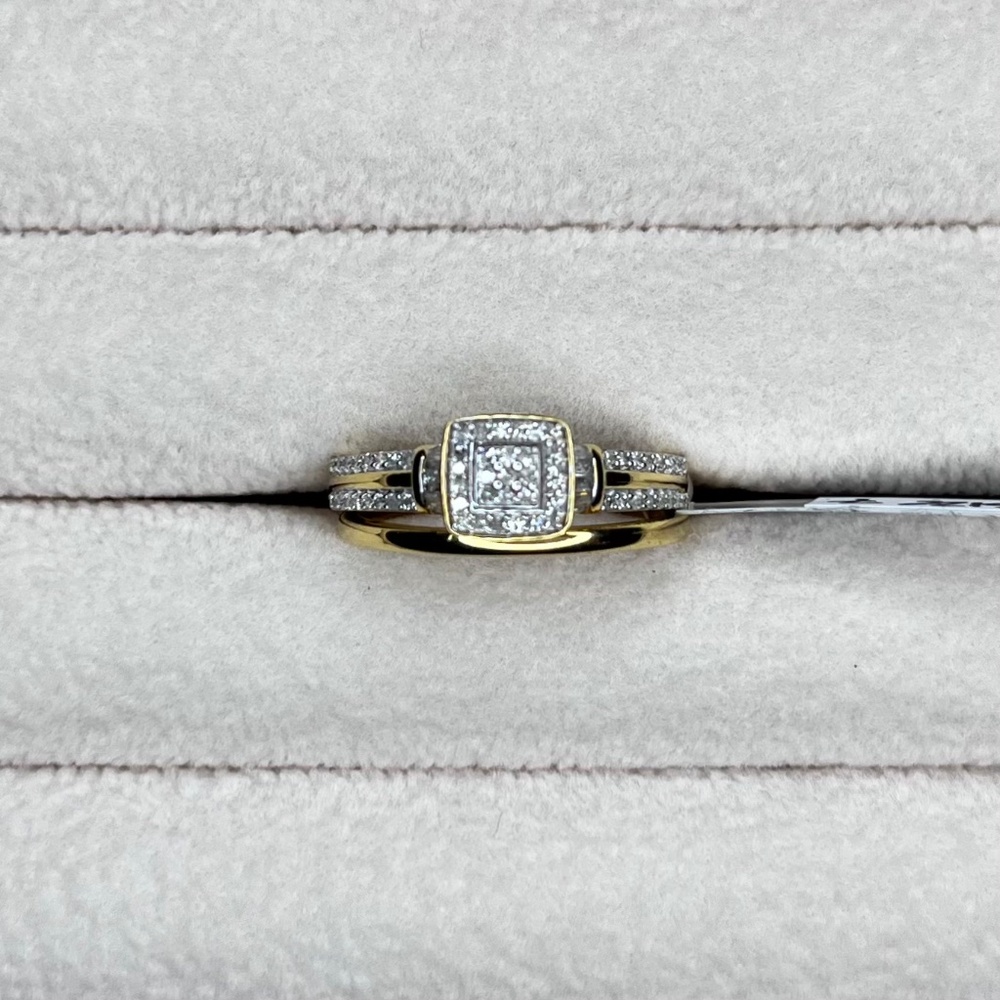 R052 | Natural Diamond Stacker Ring Set - Picture 6 of 7
